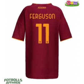 AS Roma Evan Ferguson #11 Hemmatröja Kvinnor 2025-26 Kortärmad